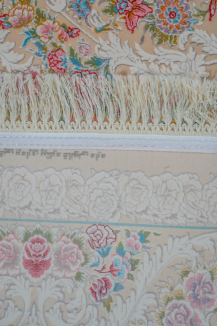 Premium Authentic Persian Rug 1200 Reeds - Cream