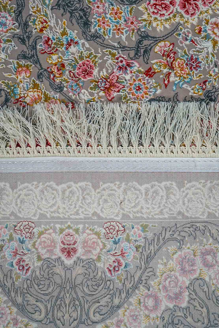 Premium Authentic Persian Rug 1200 Reeds - Gray