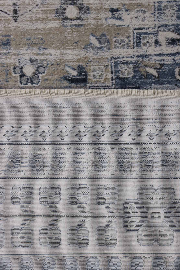 <p>Turkish Modern <strong>Elements Rug</strong>  - Blue - 7.8 x 10.4 FT</p>