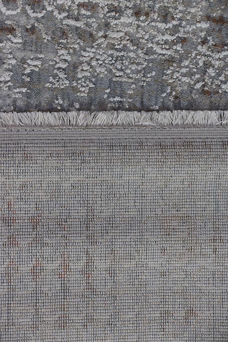 Turkish Modern Festival Viscos Rug - 3.9 x 5.9 FT - Sleek And Minimalist For Chic Interiors