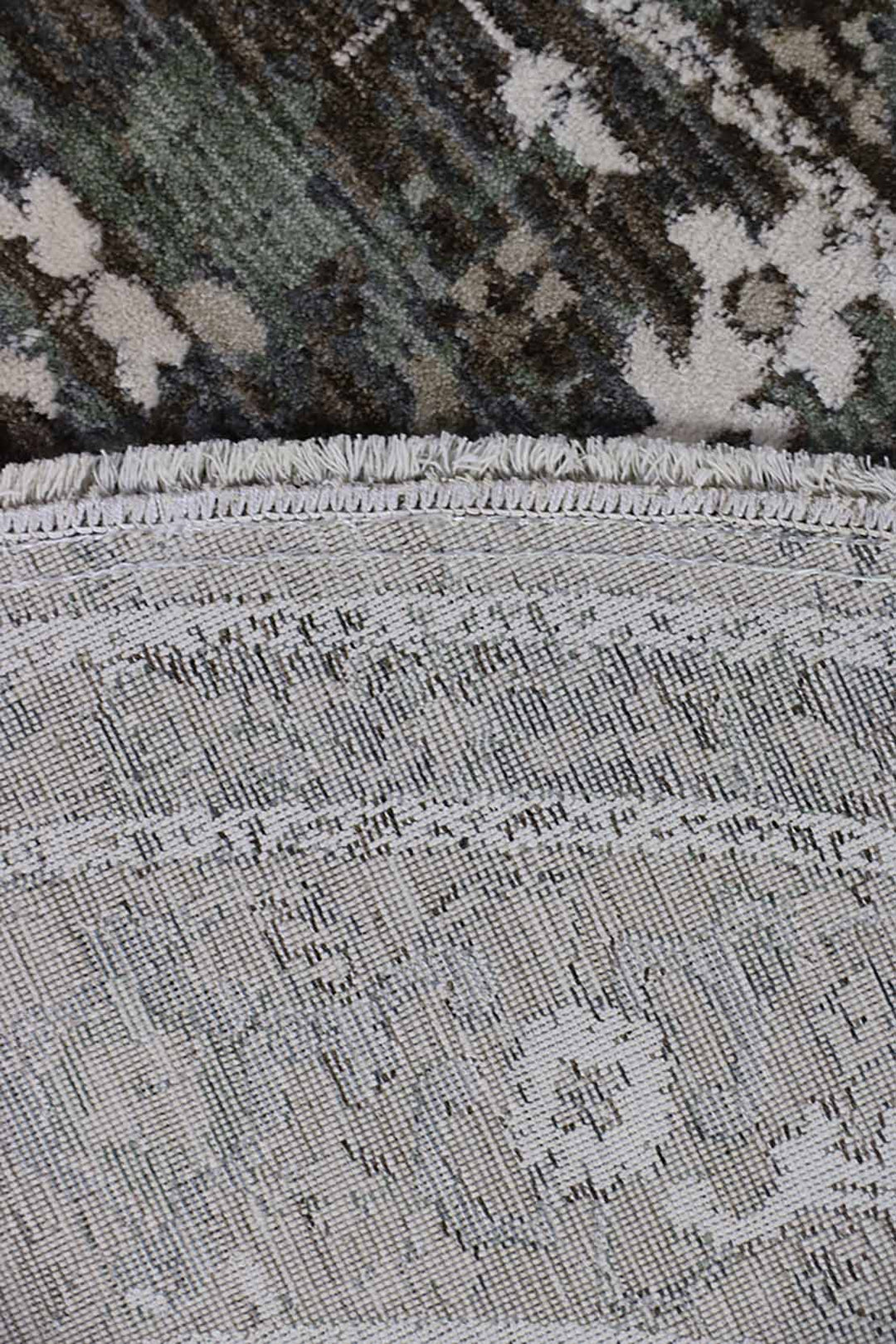 <p>Turkish Modern <strong>Elements Rug</strong>  - Brown - 5.2 x 5.2 FT</p>