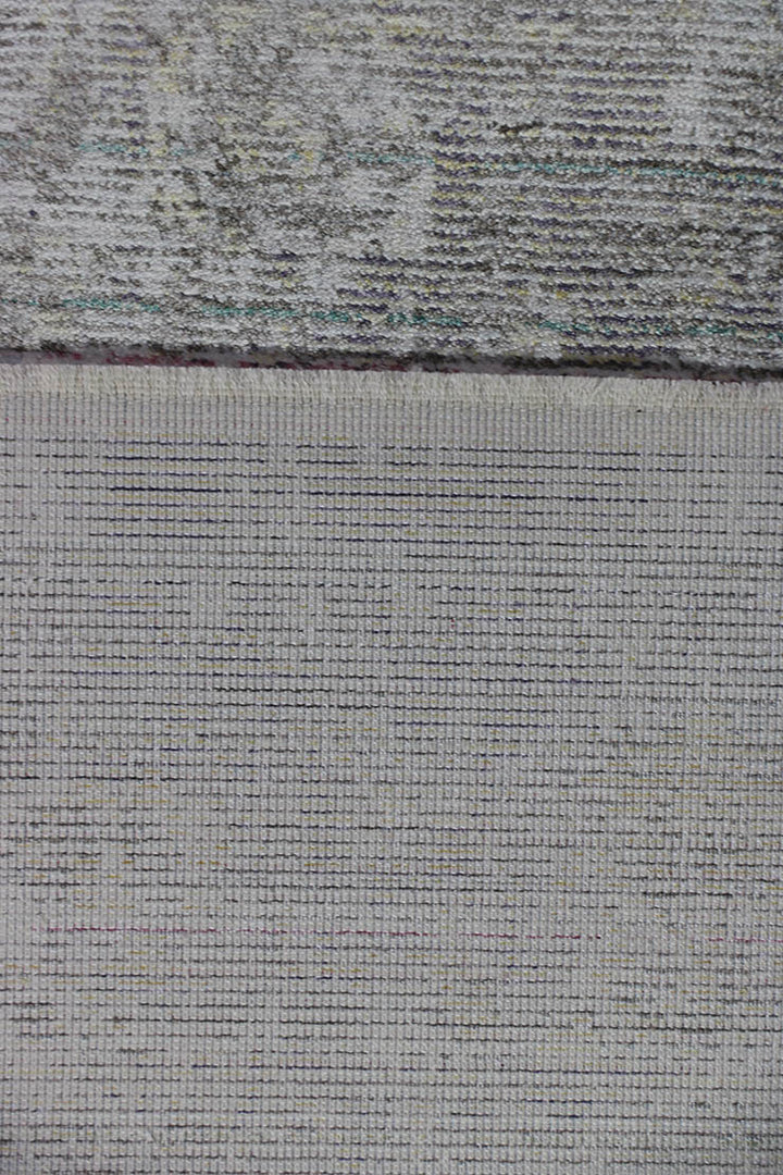 Turkish Modern Festival Viscos Rug - 3.9 x 5.9 FT - Sleek And Minimalist For Chic Interiors