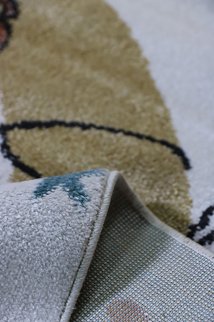 Turkish Modern Festival WD Rug - 5.2 x 7.5 FT - Gray - Luxurious Woven Masterpiece 50% Off!