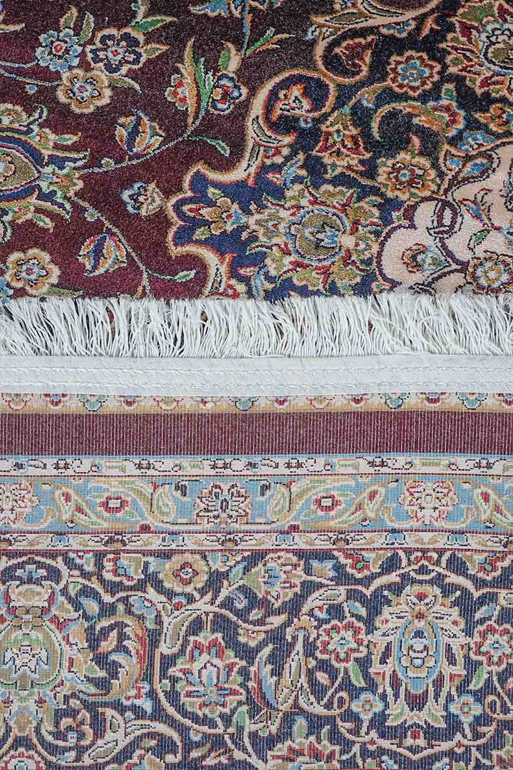Premium Abrisham Persian Rug 1200 Reeds - Red