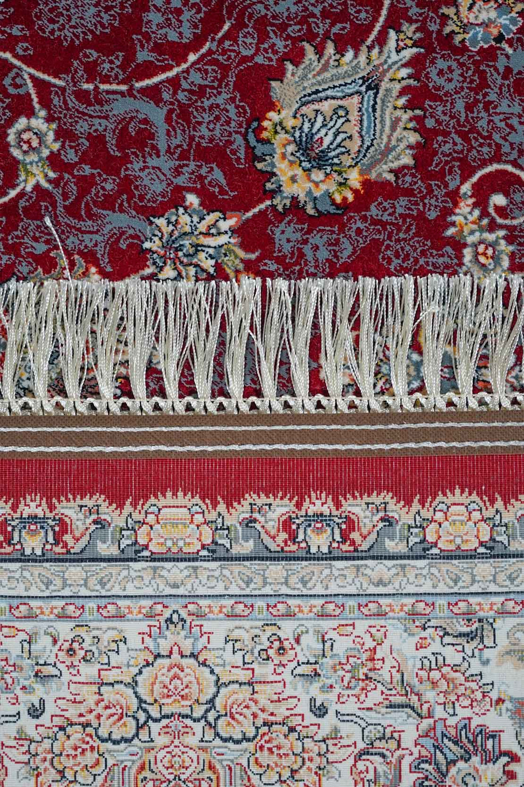 Premium Authentic Persian Rug 1200 Reeds - Red