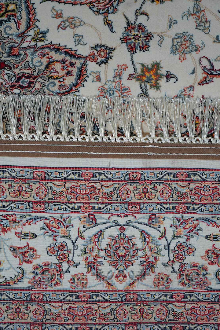 Premium Authentic Persian Rug 1200 Reeds - Cream