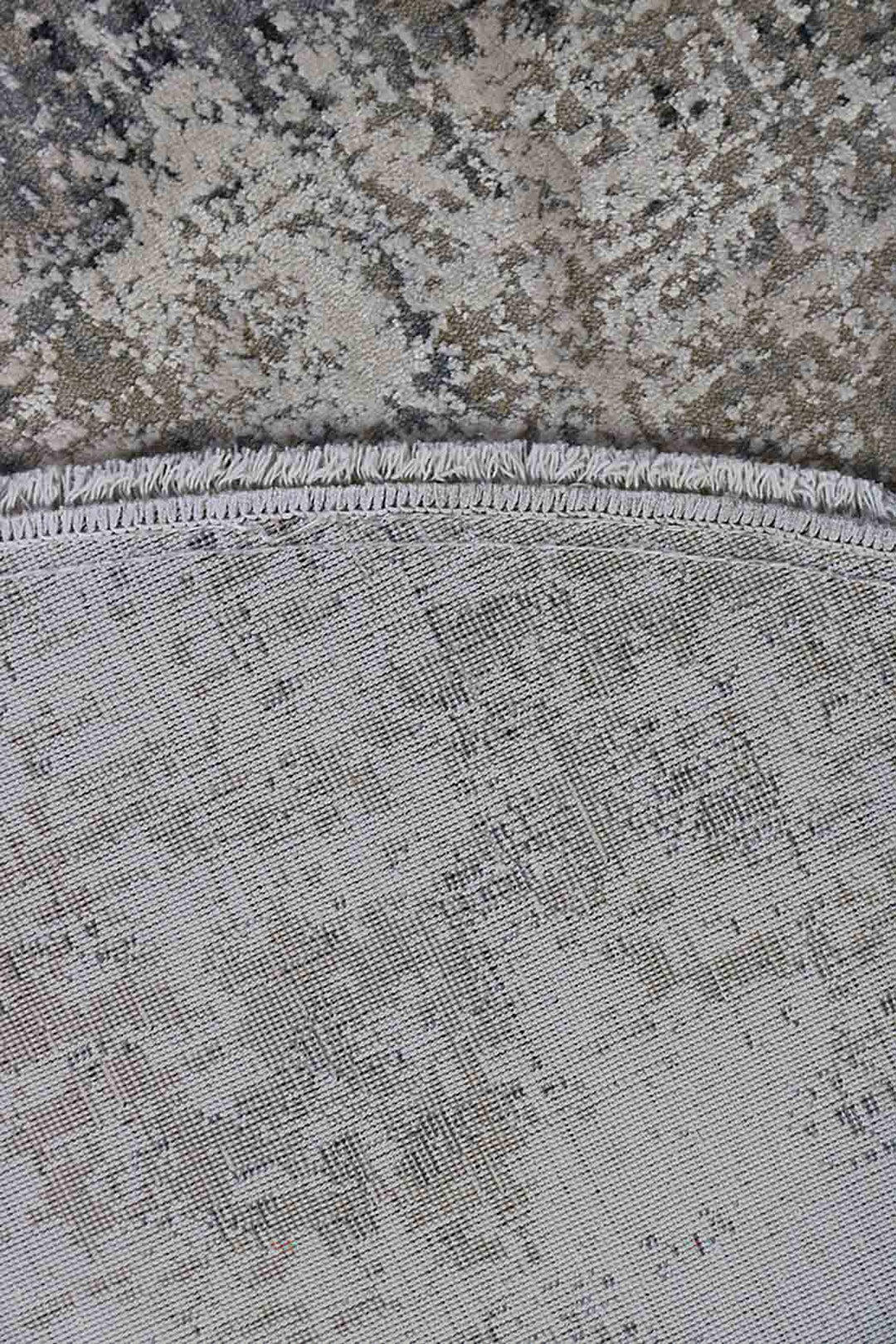 <p>Turkish Modern <strong>Elements Rug</strong>  - Gray - 5.2 x 5.2 FT</p>