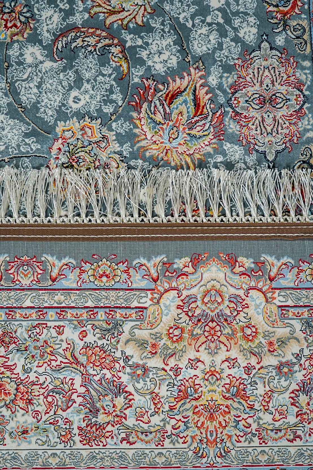 Premium Authentic Persian Rug 1200 Reeds - Gray