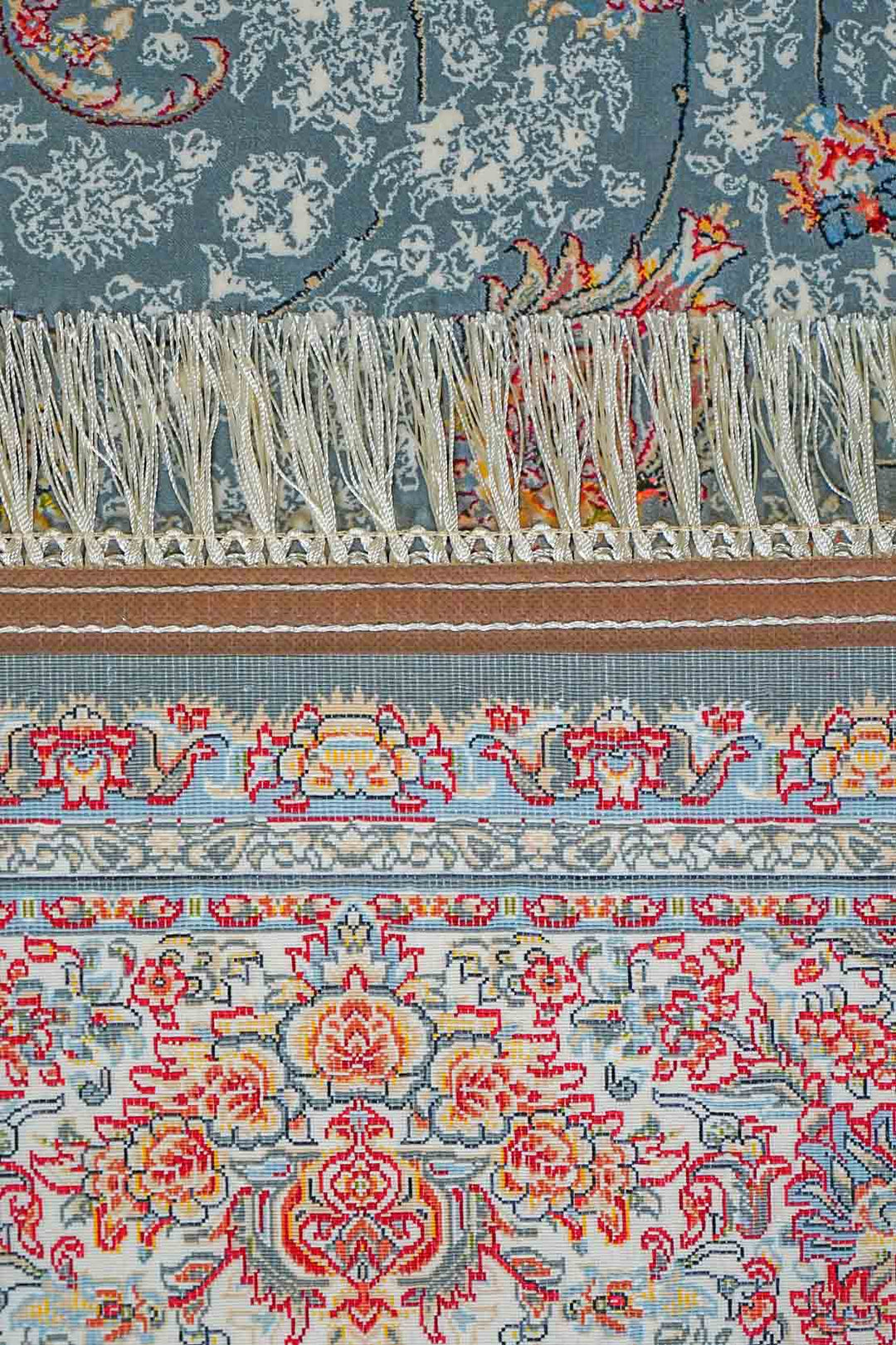 Premium Authentic Persian Rug 1200 Reeds - Gray