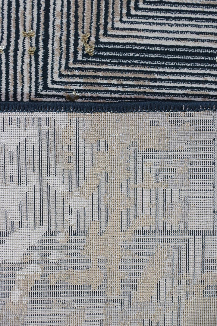 Turkish Modern <strong> Vk-Oasis</strong> Rug - Blue
