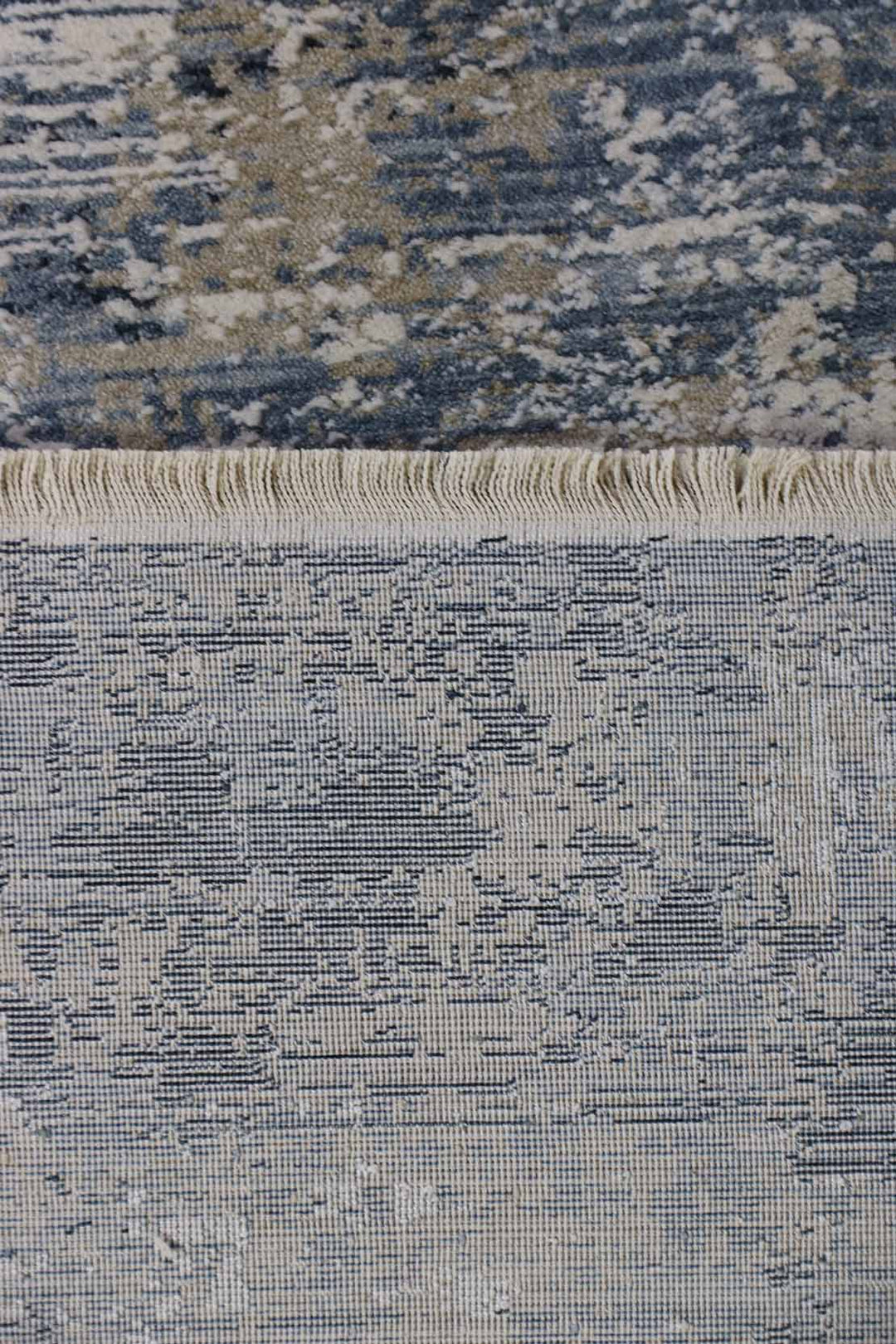 <p>Turkish Modern <strong>Elements Rug</strong>  - Blue - 7.8 x 10.4 FT</p>