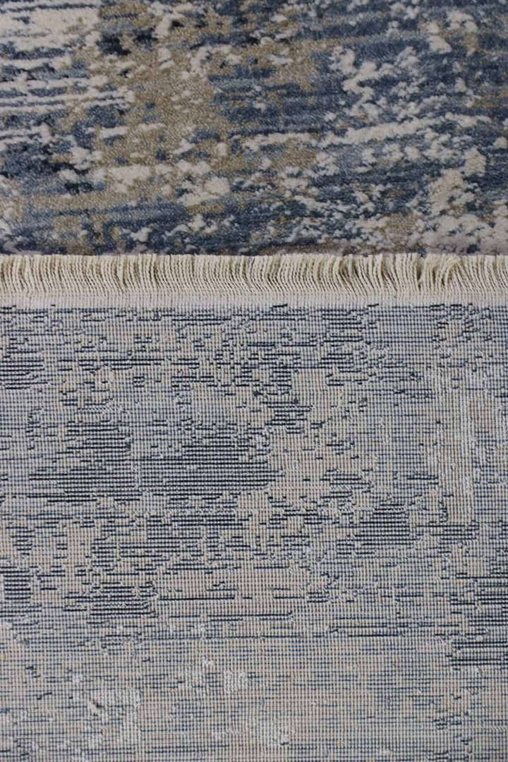 <p>Turkish Modern <strong>Elements Rug</strong>  - Blue - 7.8 x 10.4 FT</p>