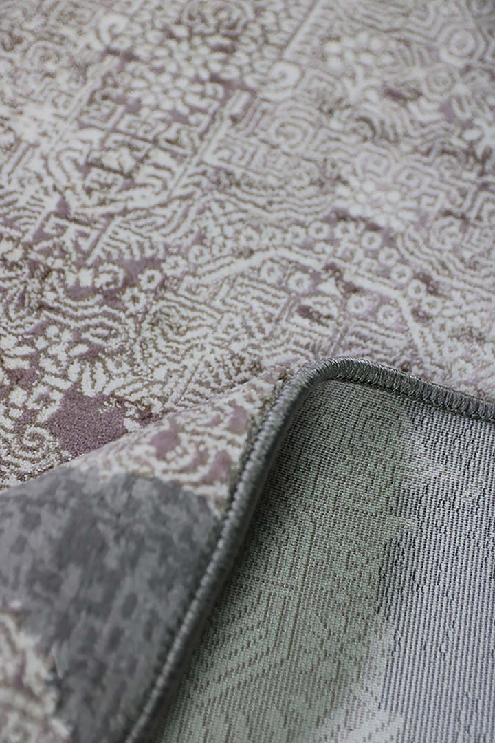 Turkish Modern Festival - 3.9 x 5.9 FT - Gray - Superior Comfort, Modern Style Accent Rugs