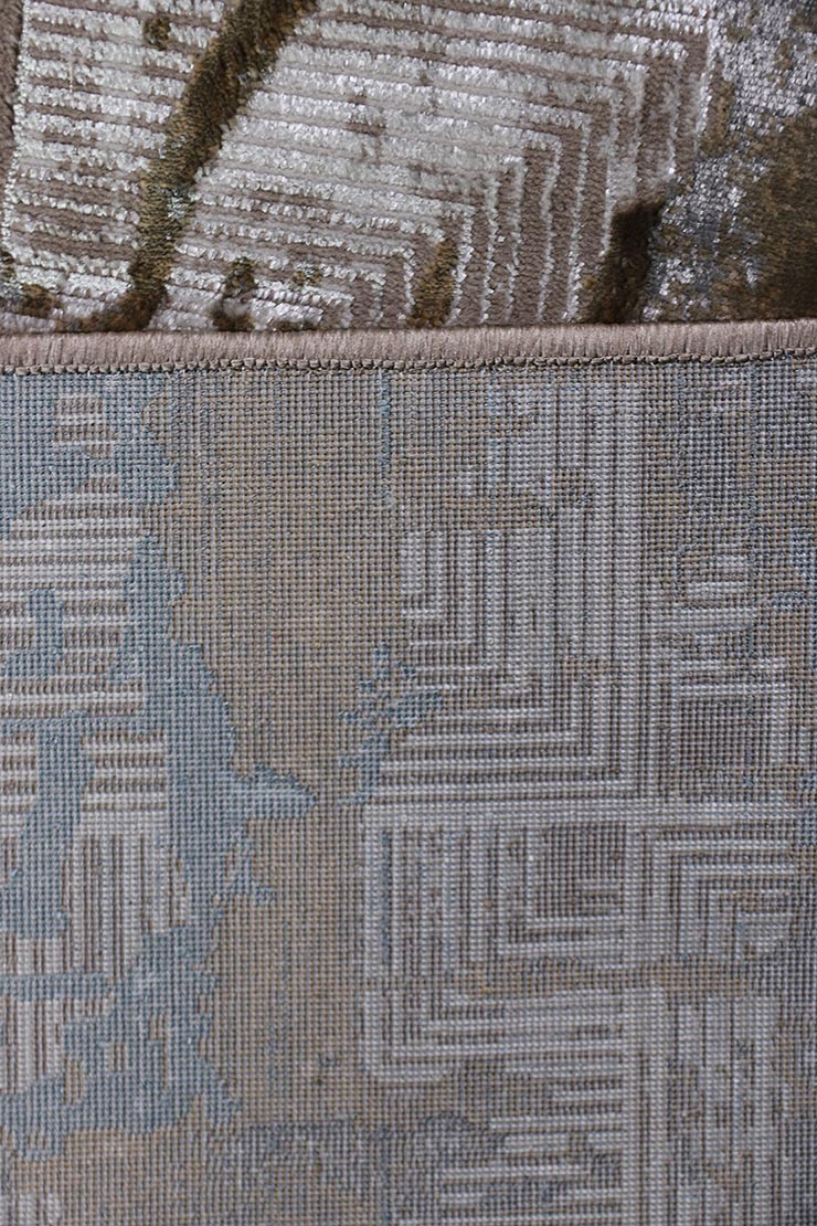 Turkish Modern <strong> Vk-Oasis</strong> Rug - Brown