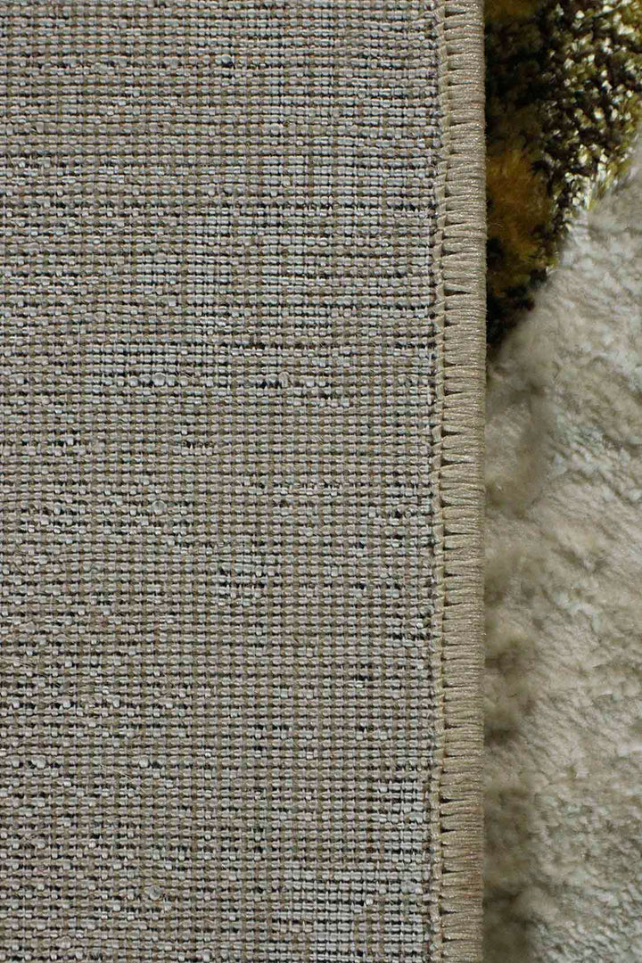 Turkish Modern Treasure Rug - 6.5 x 9.5 FT - Beige - Sleek and Minimalist for Chic Interiors