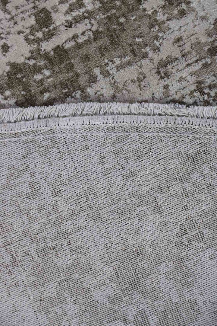 <p>Turkish Modern <strong>Elements Rug</strong>  - Brown - 5.2 x 5.2 FT</p>