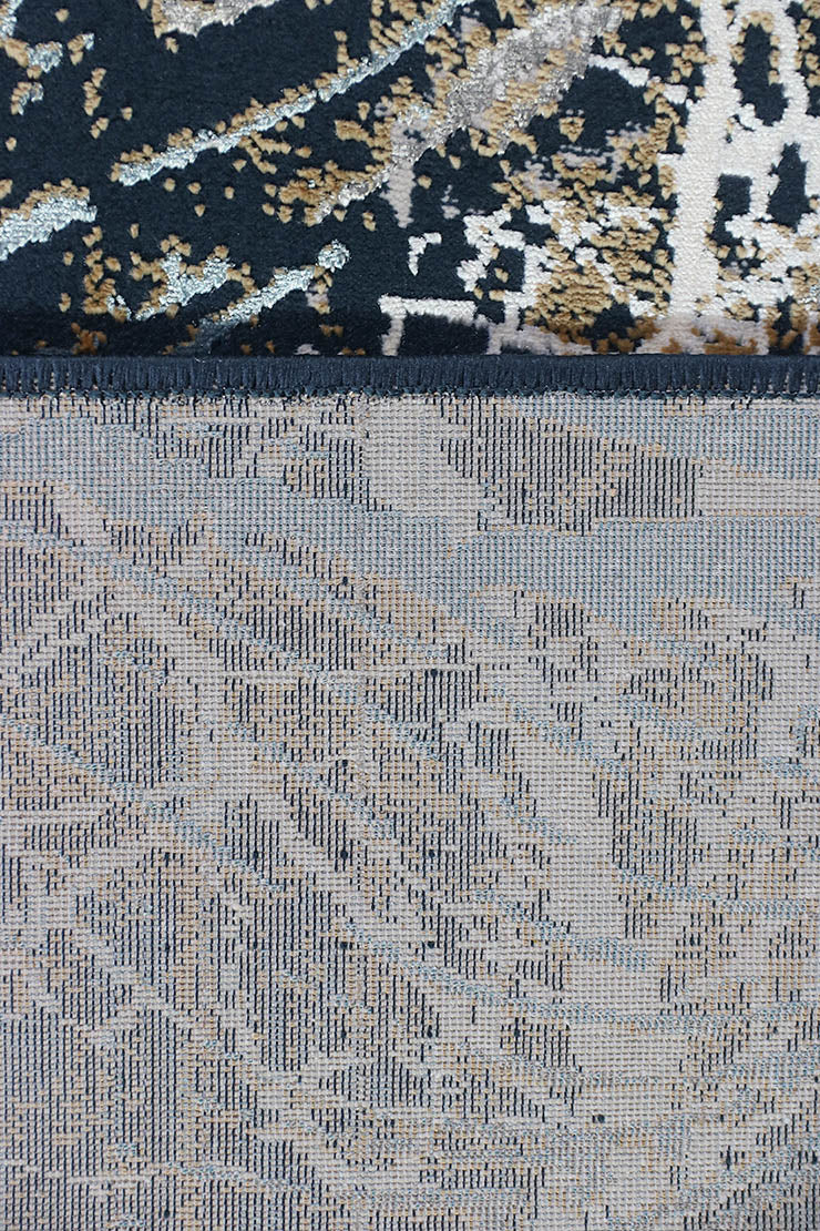 Turkish Modern <strong> Vk-Oasis</strong> Rug - Blue