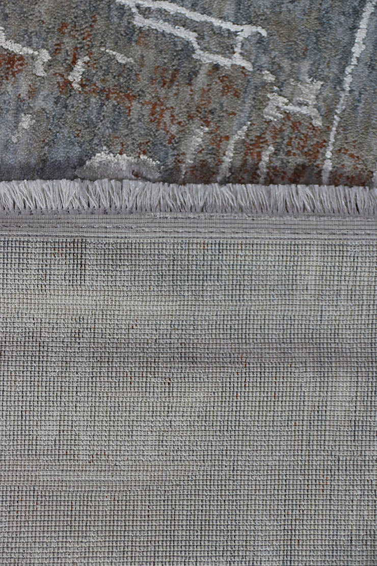 Turkish Modern Festival Viscos Rug - 3.9 x 5.9 FT - Sleek And Minimalist For Chic Interiors