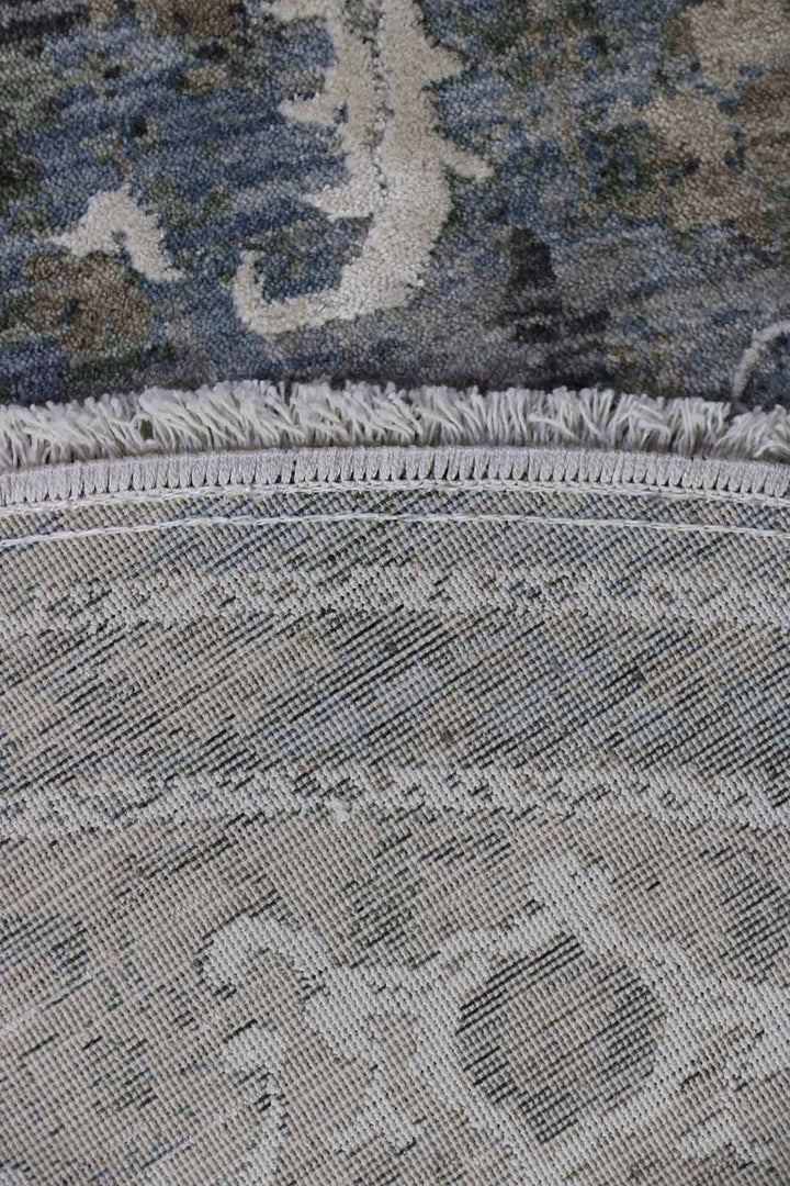 <p>Turkish Modern <strong>Elements Rug</strong>  - Gray - 5.2 x 5.2 FT</p>