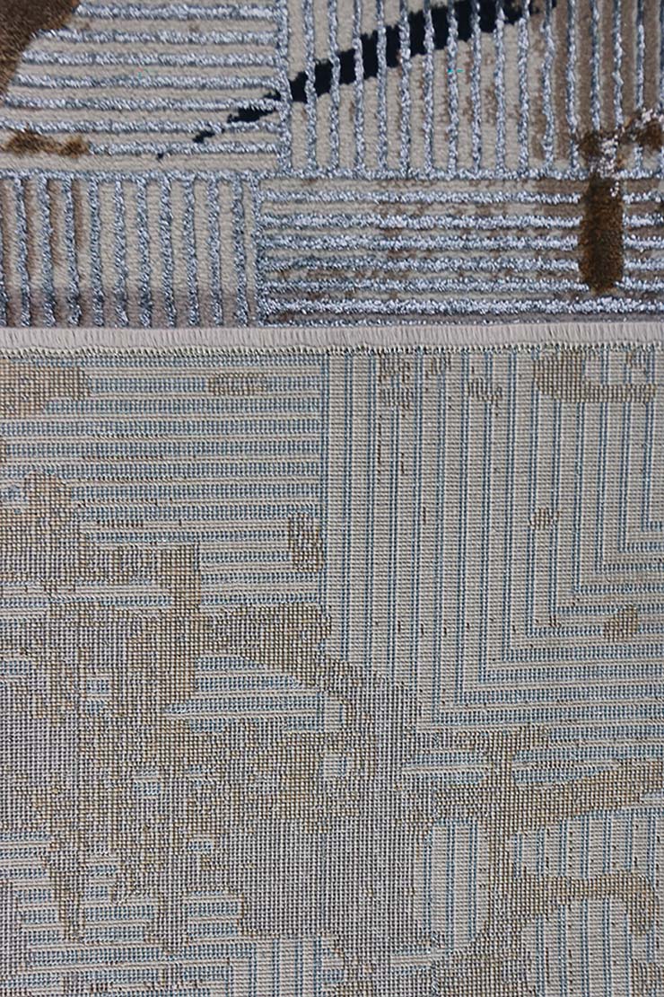Turkish Modern <strong> Vk-Oasis</strong> Rug - Brown