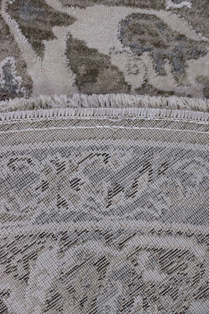 <p>Turkish Modern <strong>Elements Rug</strong>  - Brown - 5.2 x 5.2 FT</p>