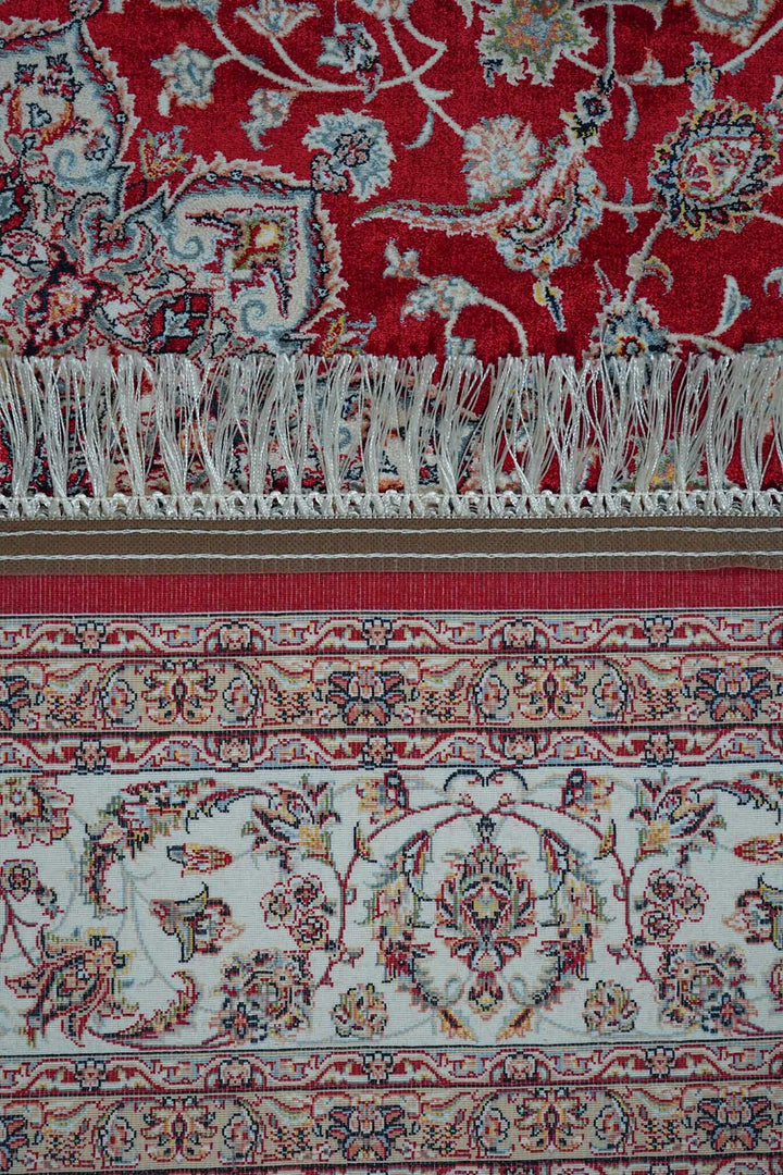 Premium Authentic Persian Rug 1200 Reeds - Red
