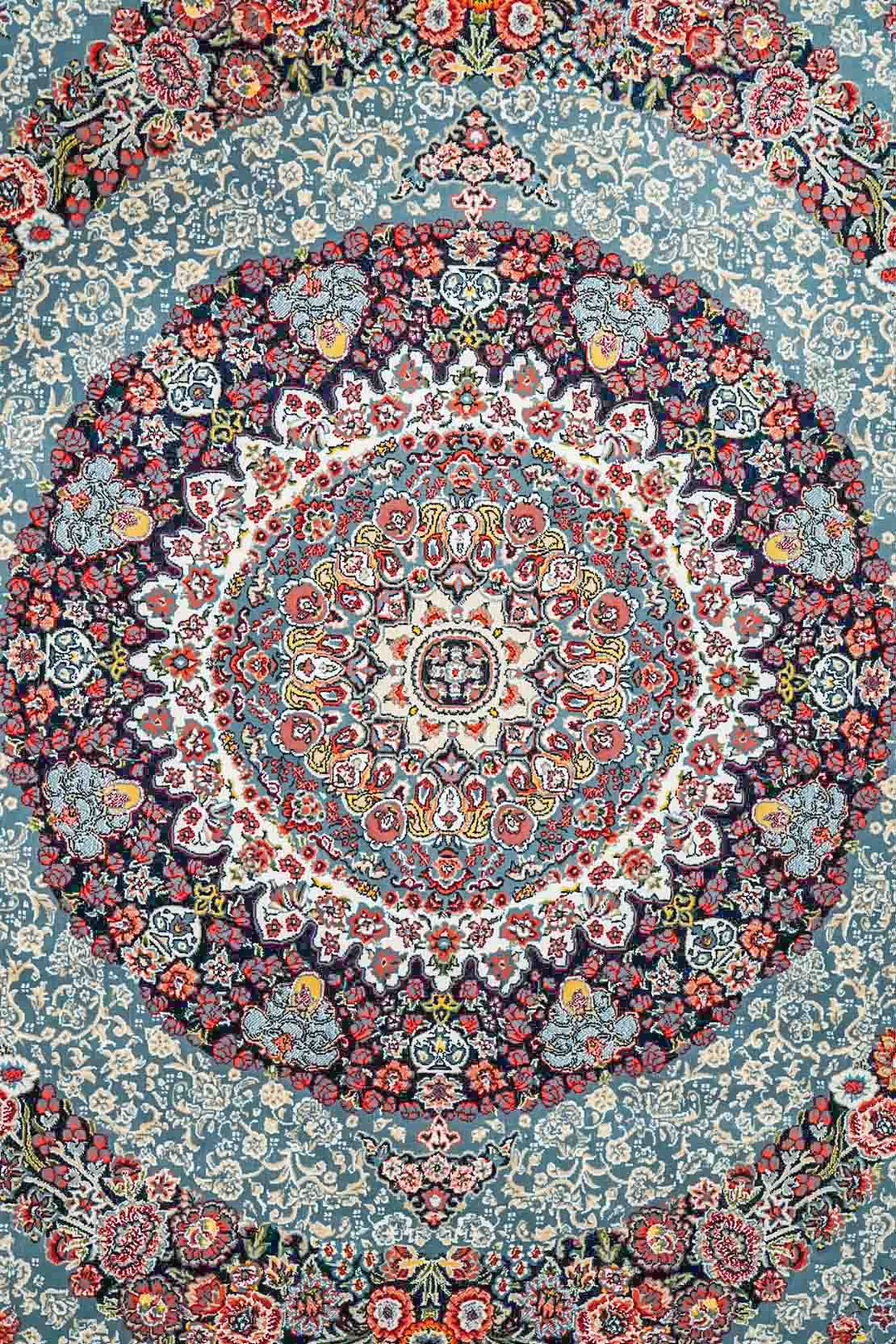 Premium Authentic Persian Rug 1200 Reeds - Gray