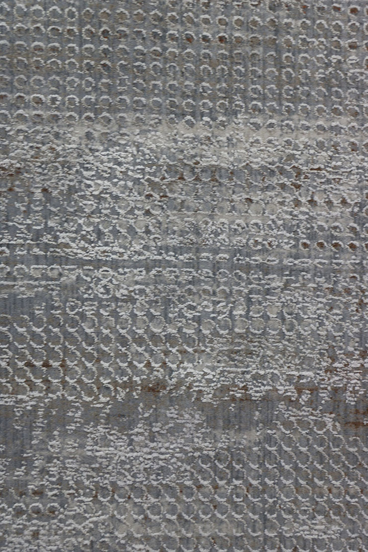 Turkish Modern Festival Viscos Rug - 3.9 x 5.9 FT - Sleek And Minimalist For Chic Interiors