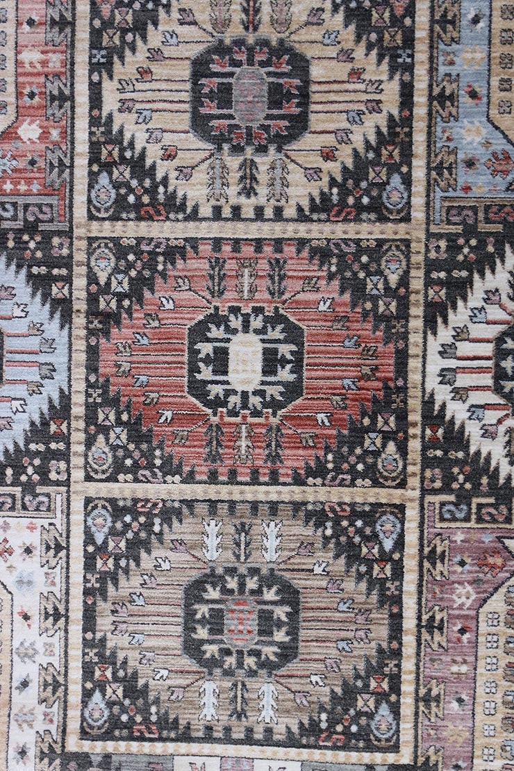 Premium Quality Turkish Antia Rug - 4.9 x 7.9 FT - Resilient Construction for Long-Lasting Use