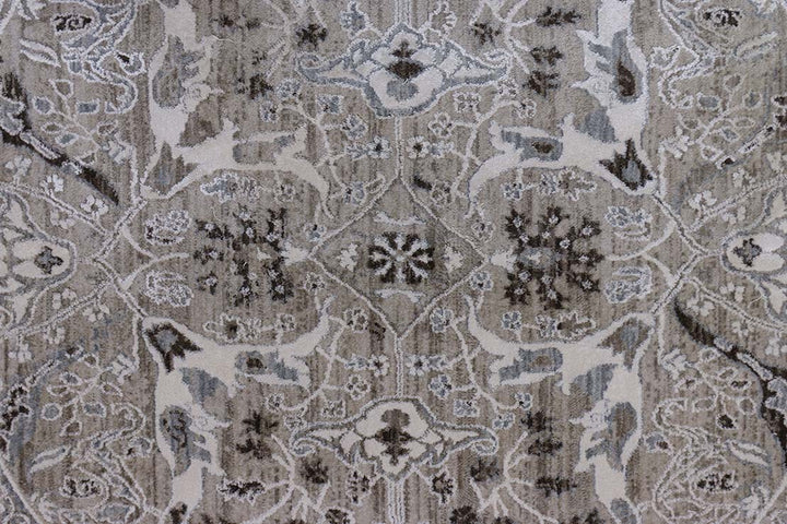 <p>Turkish Modern <strong>Elements Rug</strong>  - Brown - 5.2 x 5.2 FT</p>