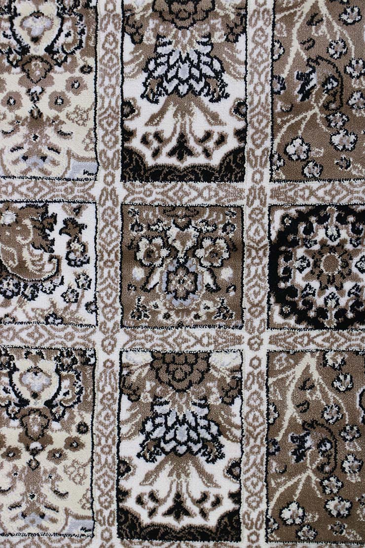 Classical and Traditional Emerald Rug - 3.3 x 4.9 FT - Superior Elegant Rug for Living Room - 1