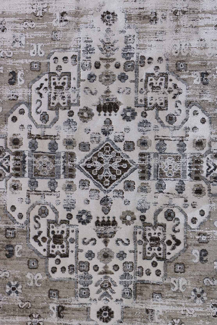 <p>Turkish Modern <strong>Elements Rug</strong>  - Brown - 6.5 x 9.8 FT</p>