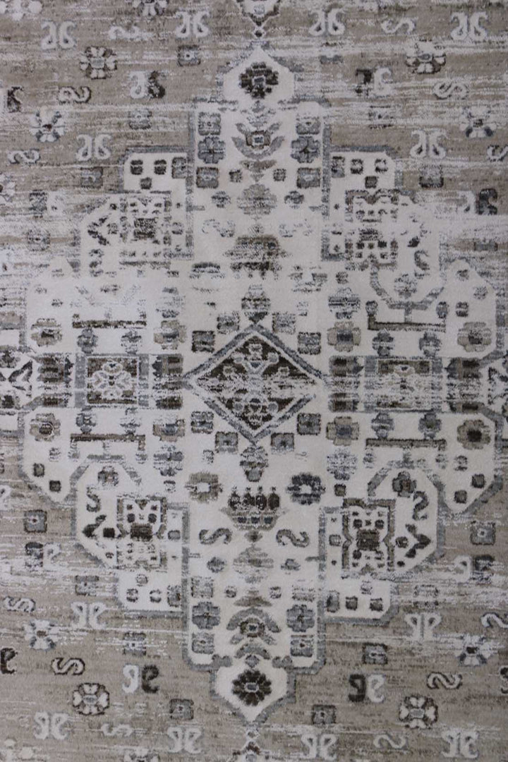 <p>Turkish Modern <strong>Elements Rug</strong>  - Beige - 7.8 x 10.4 FT</p>