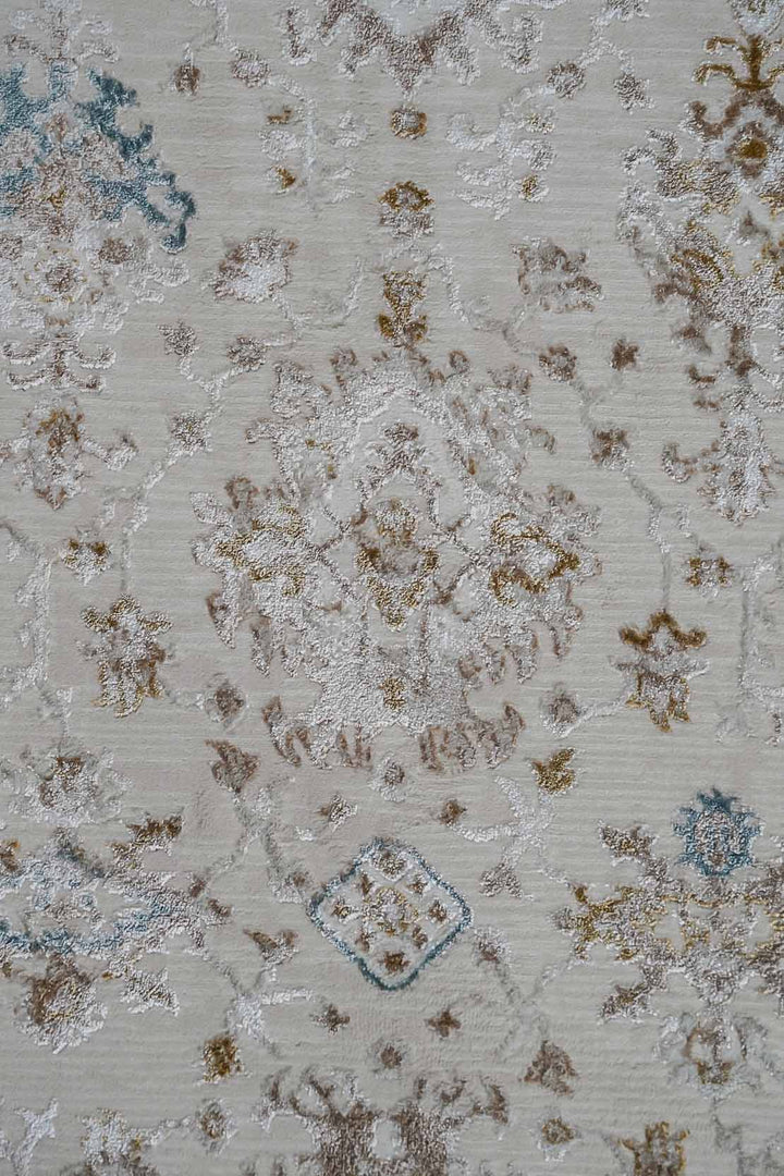 Turkish Modern Amber Rug - Cream