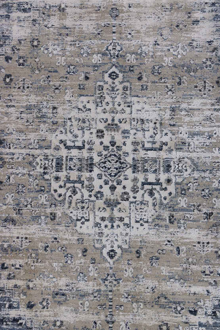 <p>Turkish Modern <strong>Elements Rug</strong>  - Blue - 3.9 x 5.9 FT</p>