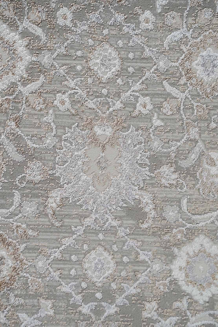 Turkish Modern Amber Rug - Gray