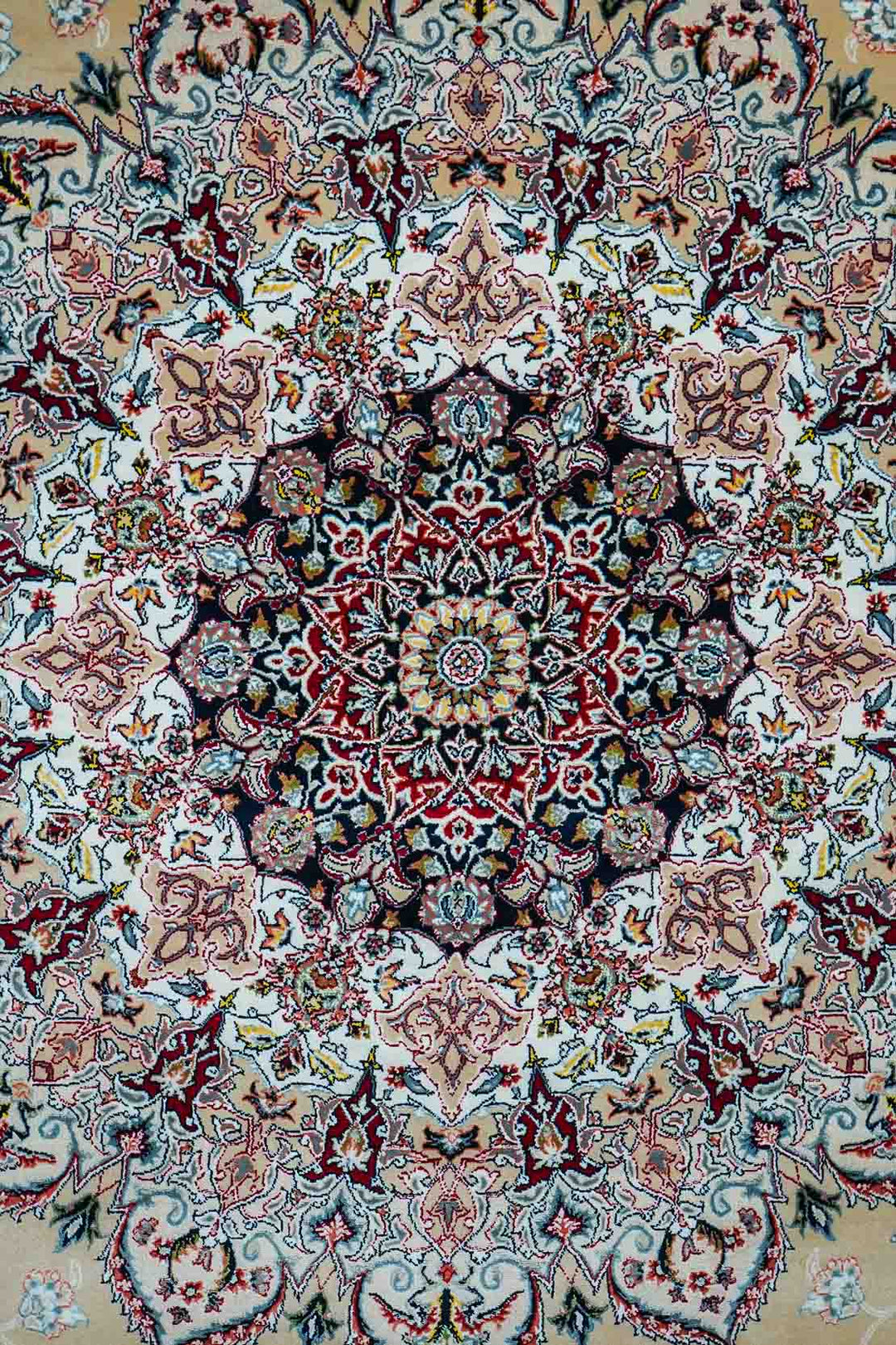 Premium Authentic Persian Rug 1200 Reeds - Beige