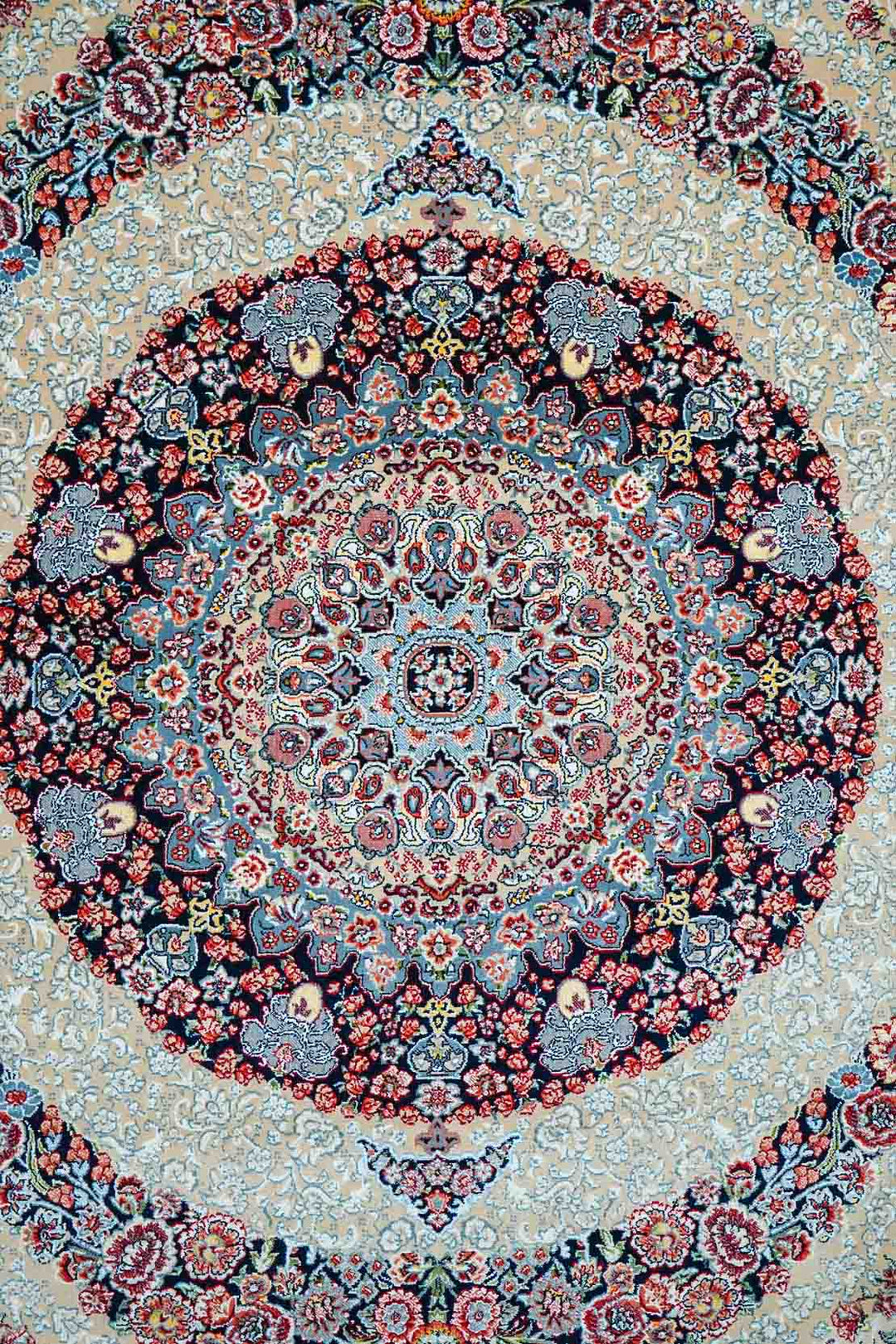 Premium Authentic Persian Rug 1200 Reeds - Beige