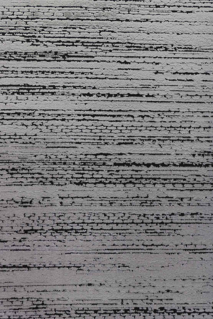 Turkish Modern  Festival Wd Rug  - 2.6 x 11.4 FT - Gray -  Luxurious Woven Masterpiece 50% Off!