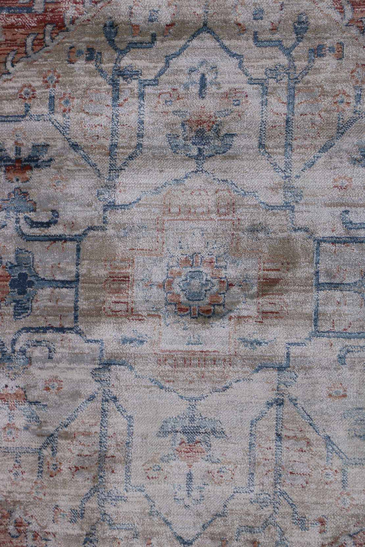 Turkish Modern Festival WD Rug - 7.9 x 7.9 FT - Brown - Luxurious Woven Masterpiece 50% Off!