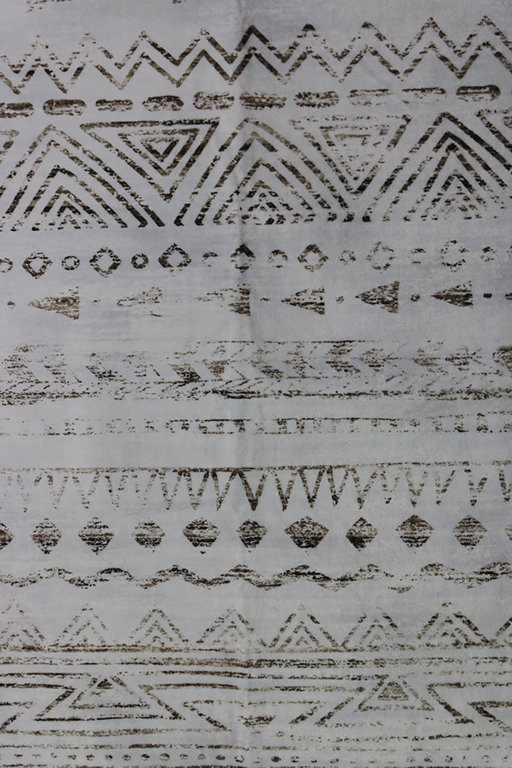 Printed Floor Rug - 4.9 x 7 FT
