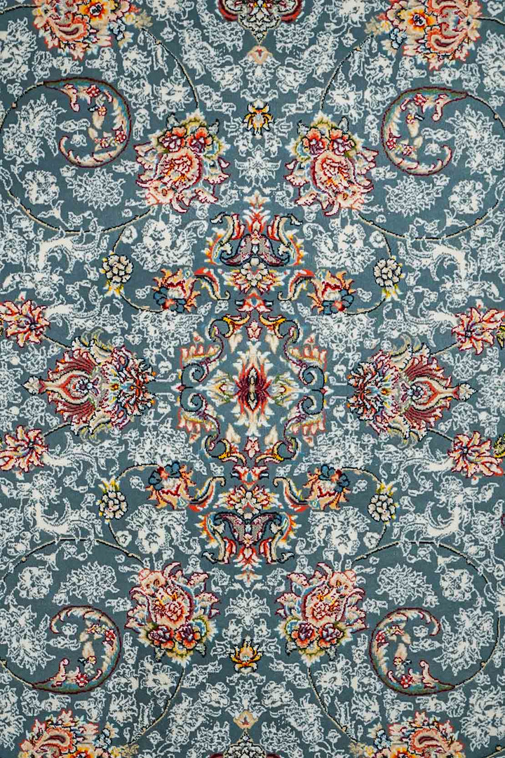 Premium Authentic Persian Rug 1200 Reeds - Gray