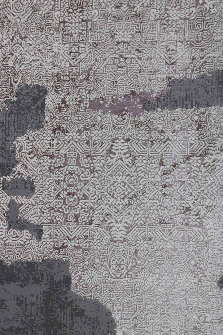Turkish Modern Festival - 3.9 x 5.9 FT - Gray - Superior Comfort, Modern Style Accent Rugs