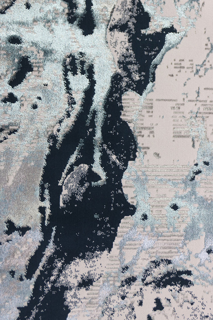 Turkish Modern <strong> Vk-Oasis</strong> Rug - Beige Blue