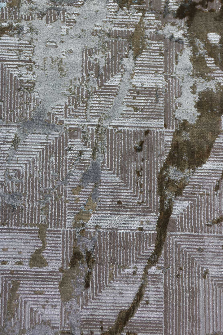 Turkish Modern <strong> Vk-Oasis</strong> Rug - Brown