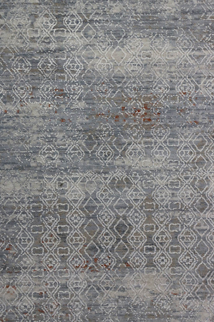 Turkish Modern Festival Viscos Rug - 3.9 x 5.9 FT - Sleek And Minimalist For Chic Interiors