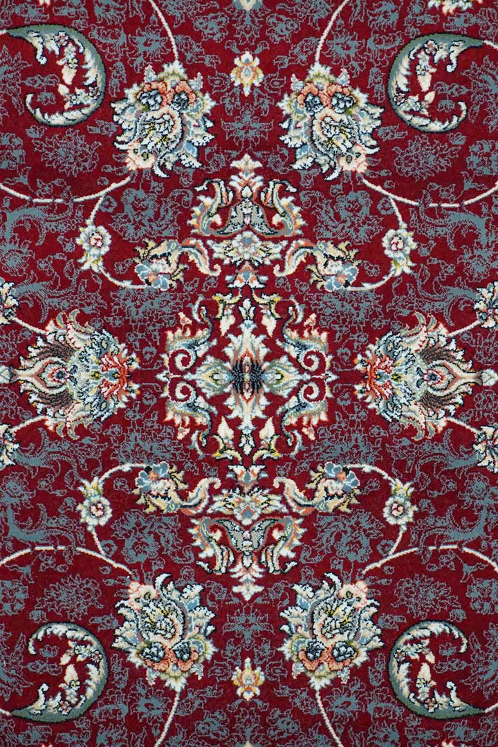Premium Authentic Persian Rug 1200 Reeds - Red