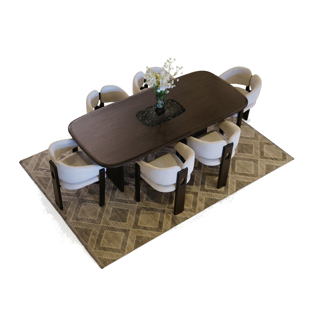 Turkish Cloud Dining ( Dining Table+ 6 chairs)