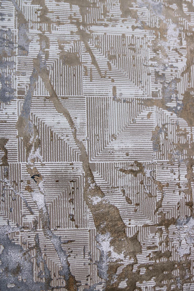 Turkish Modern <strong> Vk-Oasis</strong> Rug - Brown