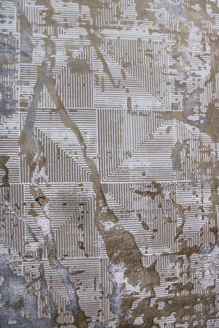 Turkish Modern <strong> Vk-Oasis</strong> Rug - Brown